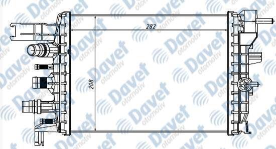 ORIS IRN365056 Intercooler Turbo Radyatoru Xjd Clio V Duster Sandero Lodgy 18-